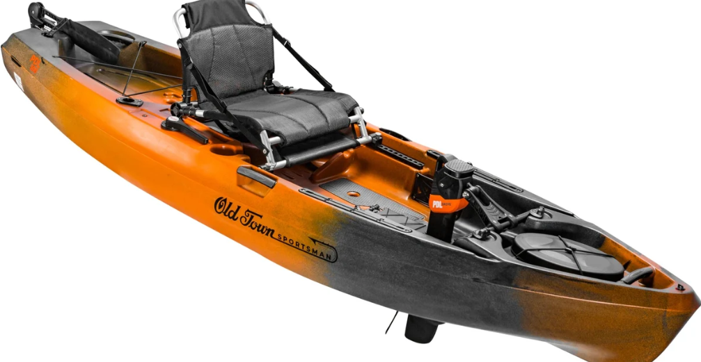 Old Town Sportsman PDL 106 Pedal Fishing Kayak (Ember Camo)