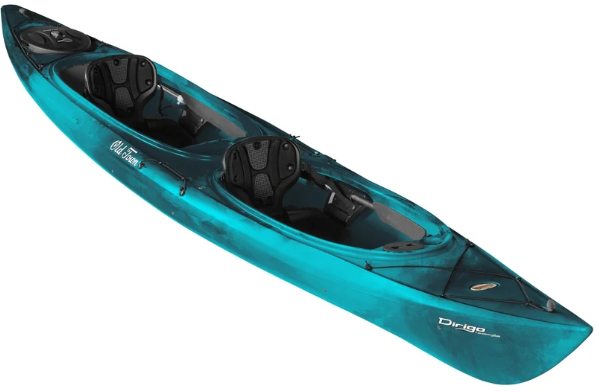 Old Town Canoes & Kayaks Dirigo Tandem Plus Recreational Kayak (Photic, 15 Feet 3 Inches)