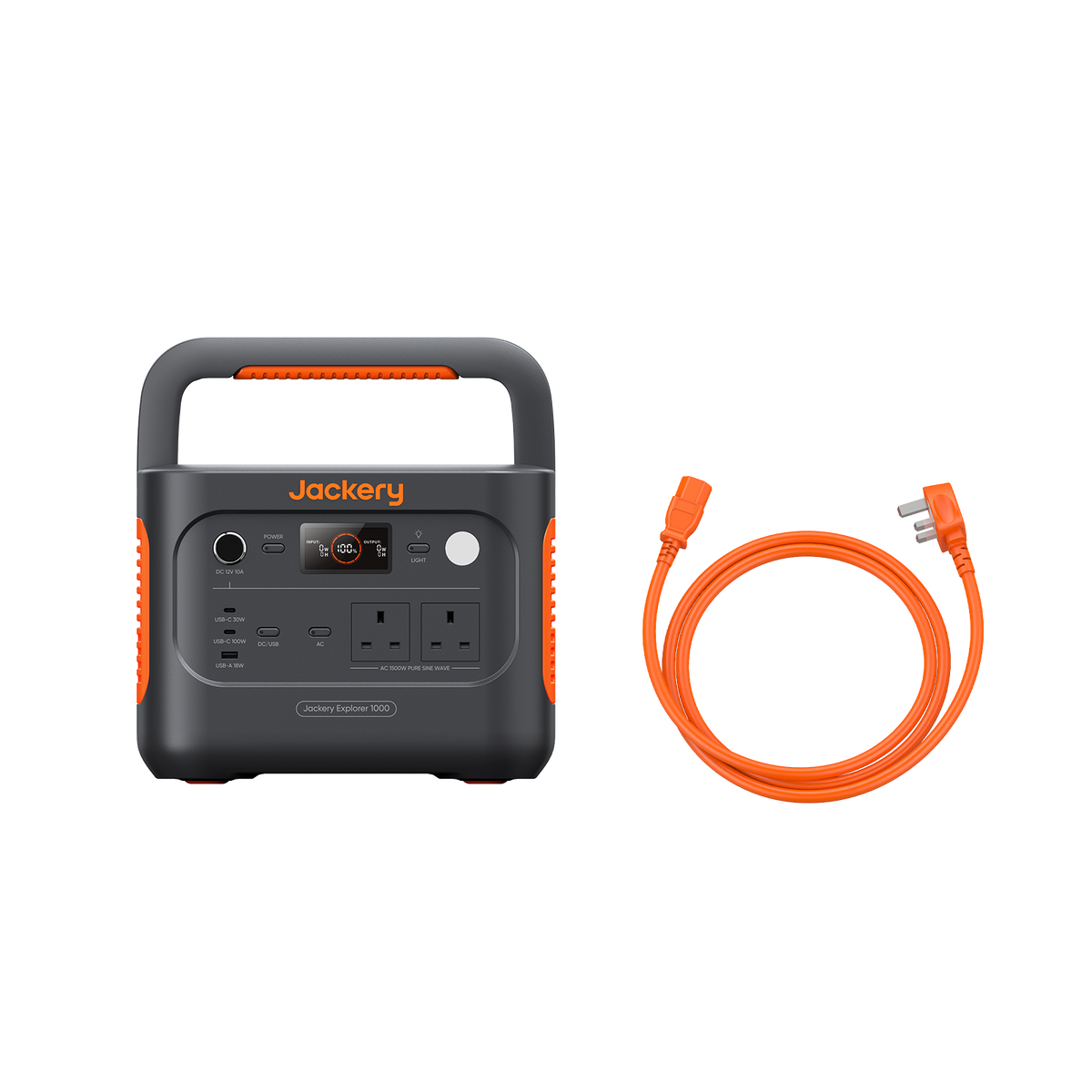 Jackery Explorer 1000 v2, 1500W 1070Wh LiFePO4 Portable Power Station