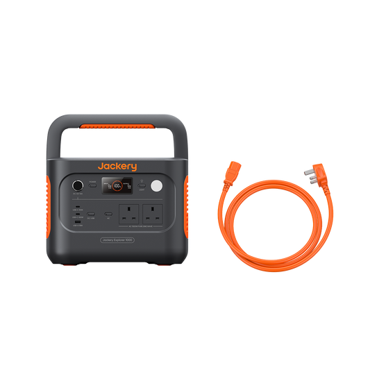 Jackery Explorer 1000 v2, 1500W 1070Wh LiFePO4 Portable Power Station