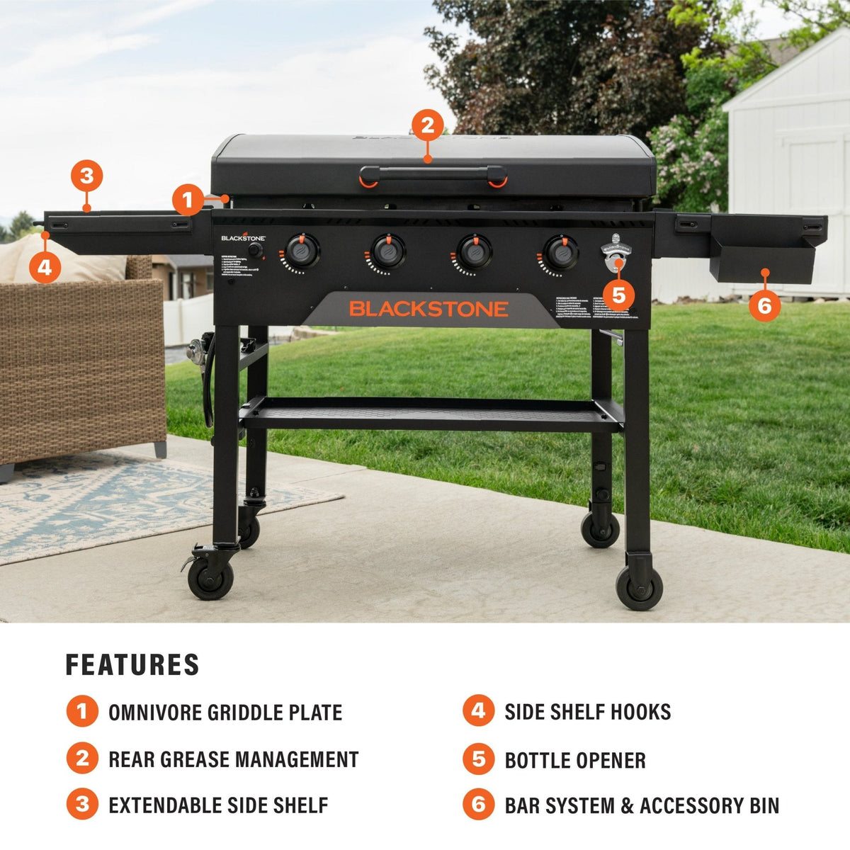 Blackstone Omnivore Griddle with Hood
