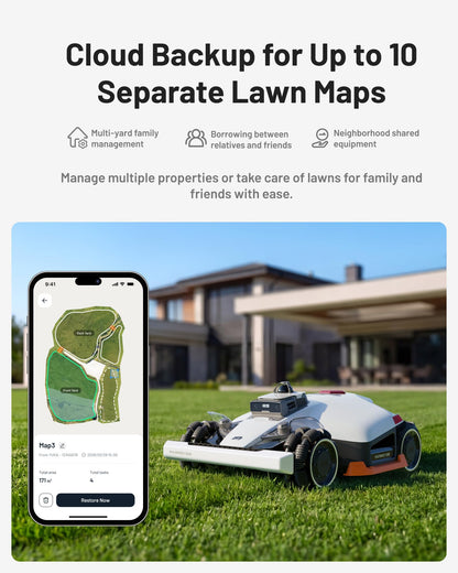 MAMMOTION LUBA 3 AWD 1500 Robotic Lawnmower