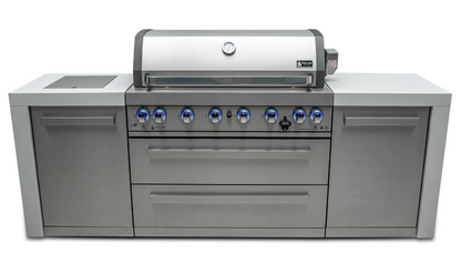 Mont Alpi 805 Deluxe Island 6-Burner Grill MAi805-D