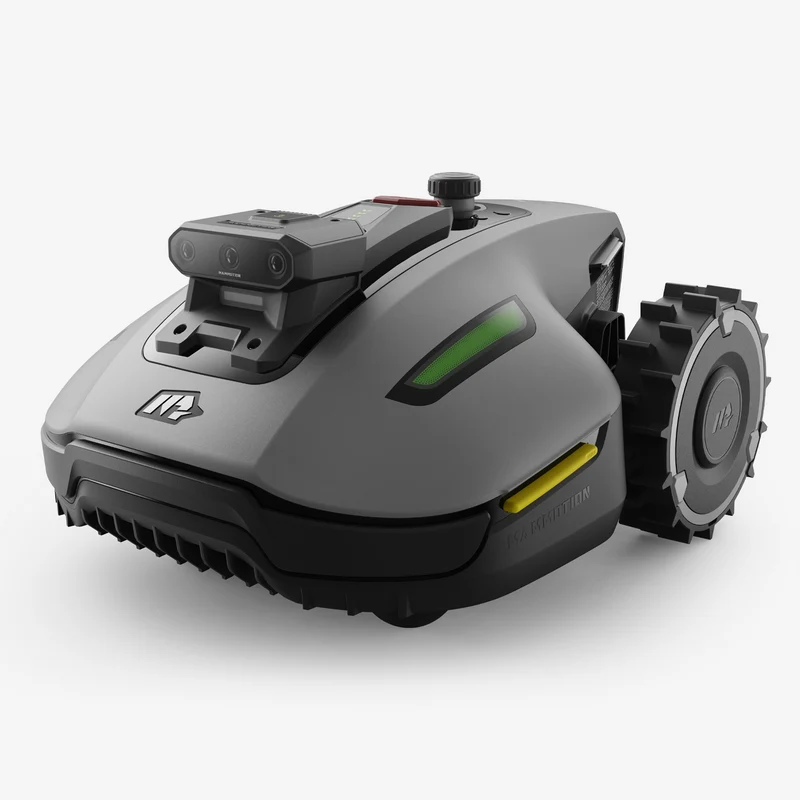 Robotic Lawn Mower for Lawns Up to 800m2, Triple-Camera AI Vision, Wire-Free Navigation